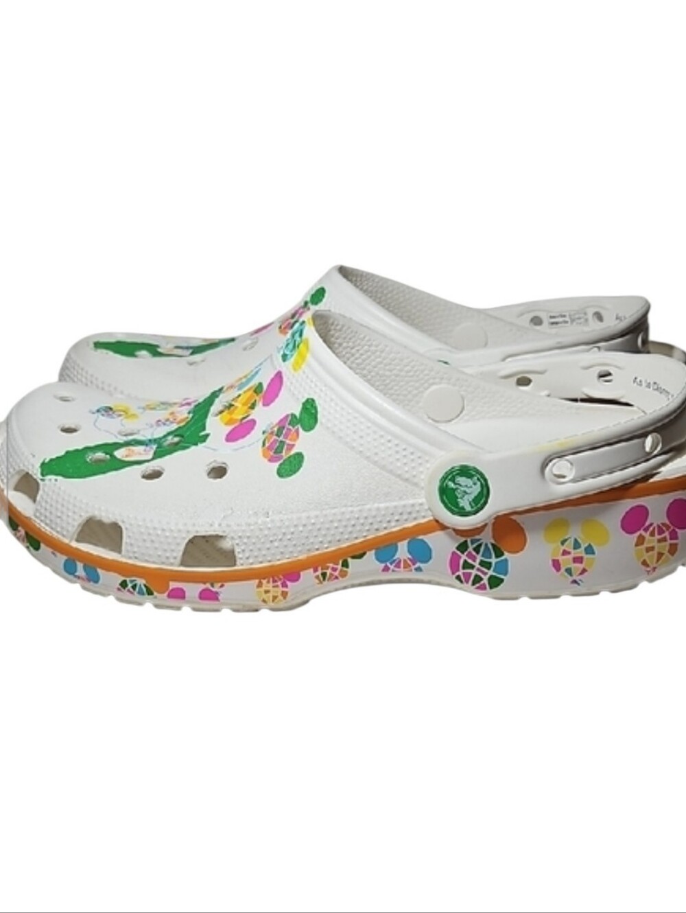Walt Disney Parks Vault Collection 50th Anniv Crocs, Size M8/W10